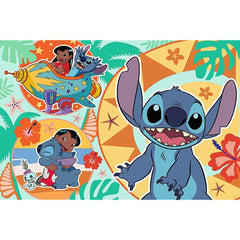 Puzzle Trefl 24 maxi Stitch ziua vesela a lui lilo si Stitch - Publisol.ro