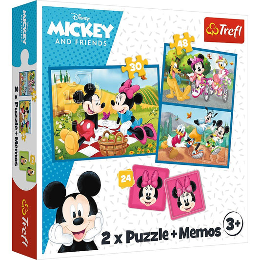 Puzzle trefl 2in1 memo disney eroii disney, Trefl - Publisol.ro