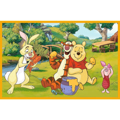 Puzzle Trefl 2x24 Disney Winnie the pooh zi de joaca cu Winnie si prietenii - Publisol.ro