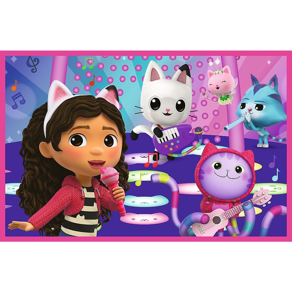 Puzzle Trefl 2x24 Gabbys Dollhouse aventurile lui Gabby - Publisol.ro