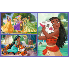 Puzzle Trefl 2x70 Disney princess viata printeselor Disney - Publisol.ro