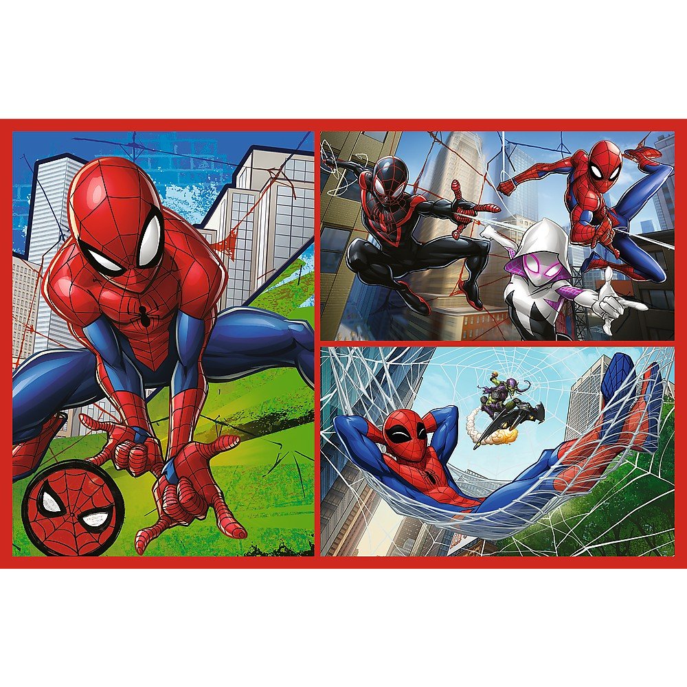 Puzzle Trefl 2x70 Marvel Spider - man aventurile lui Spider - man - Publisol.ro