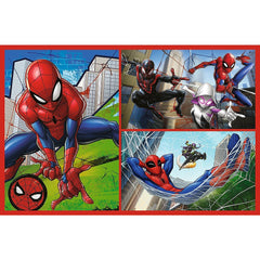 Puzzle Trefl 2x70 Marvel Spider - man aventurile lui Spider - man - Publisol.ro