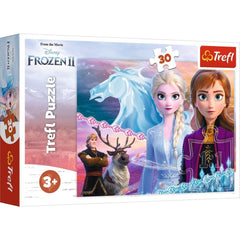 Puzzle Trefl 30 Frozen2 curajoasele surori - Publisol.ro