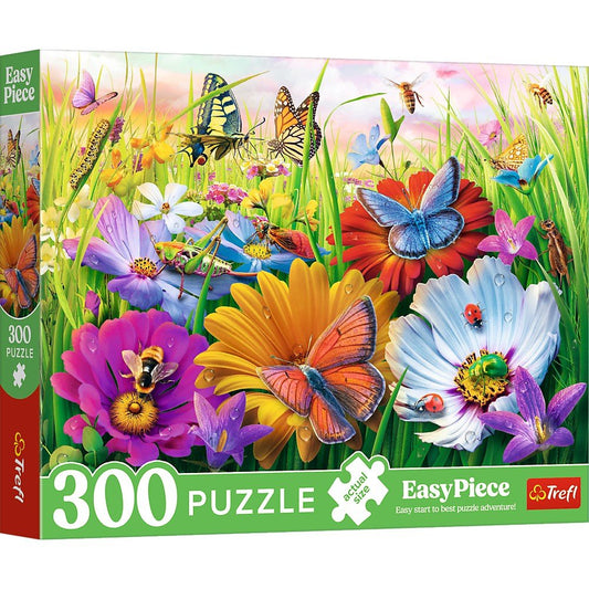 Puzzle Trefl 300 easy piece insecte in lunca - Publisol.ro