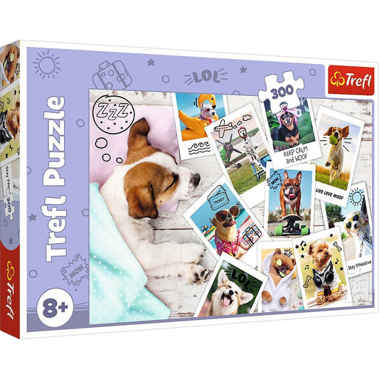 Puzzle trefl 300 poze din vacanta, Trefl - Publisol.ro