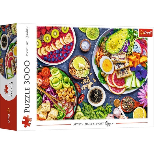 Puzzle trefl 3000 bolul colorat, Trefl - Publisol.ro