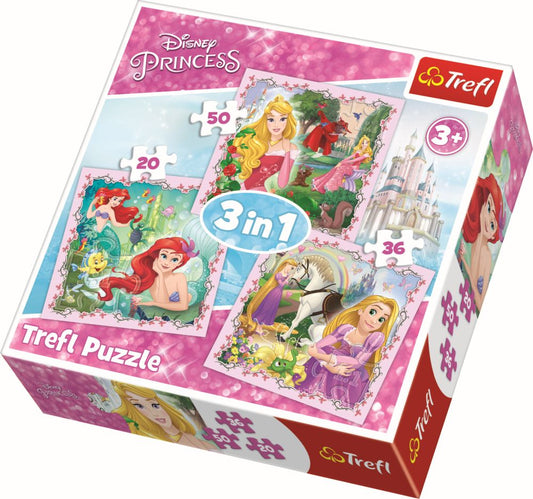 Puzzle trefl 3in1 printese, Trefl - Publisol.ro