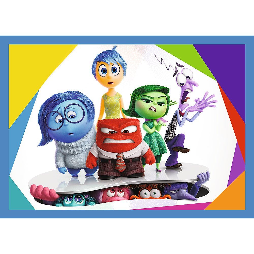 Puzzle Trefl 4 in1 Disney inside out 2 o lume plina de emotii - Publisol.ro
