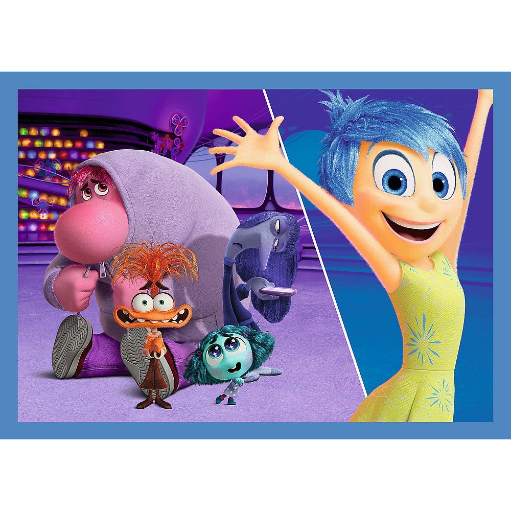 Puzzle Trefl 4 in1 Disney inside out 2 o lume plina de emotii - Publisol.ro