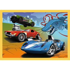 Puzzle Trefl 4 in1 Hot Wheels vehicule - Publisol.ro