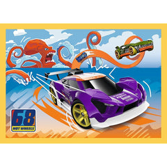 Puzzle Trefl 4 in1 Hot Wheels vehicule - Publisol.ro