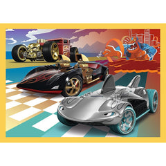 Puzzle Trefl 4 in1 Hot Wheels vehicule - Publisol.ro