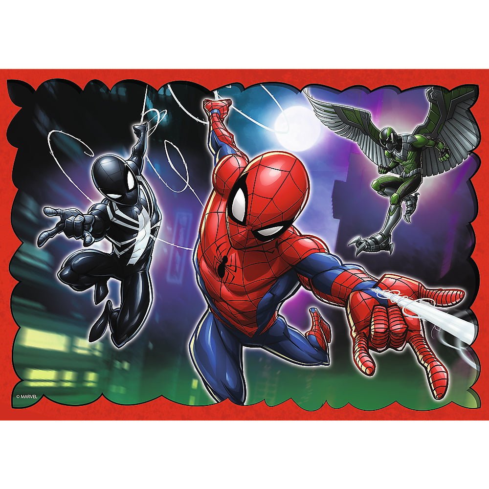 Puzzle Trefl 4 in1 Spiderman - eroul Spiderman - Publisol.ro