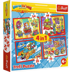 Puzzle Trefl 4 in1 spionii secreti - Publisol.ro