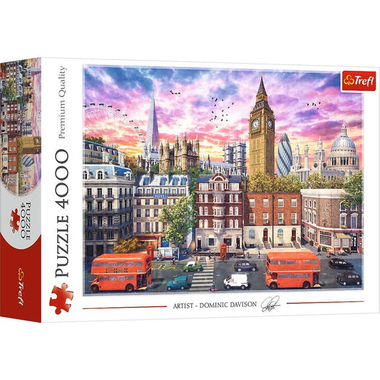 Puzzle trefl 4000 calatorie in londra, Trefl - Publisol.ro