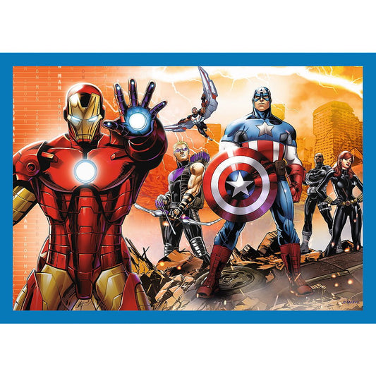 Puzzle trefl 4in1 avengers - razbunatorii curajosi, Trefl - Publisol.ro
