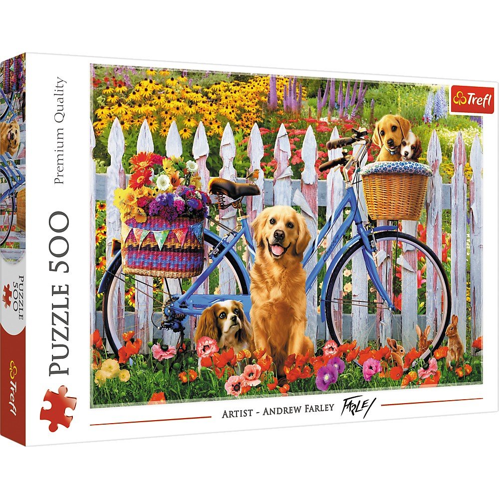 Puzzle Trefl 500 aventura catelusilor - Publisol.ro