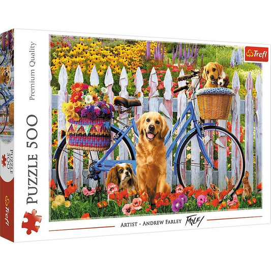 Puzzle Trefl 500 aventura catelusilor - Publisol.ro