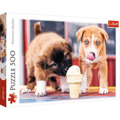 Puzzle Trefl 500 este timpul pentru o inghetata - Publisol.ro