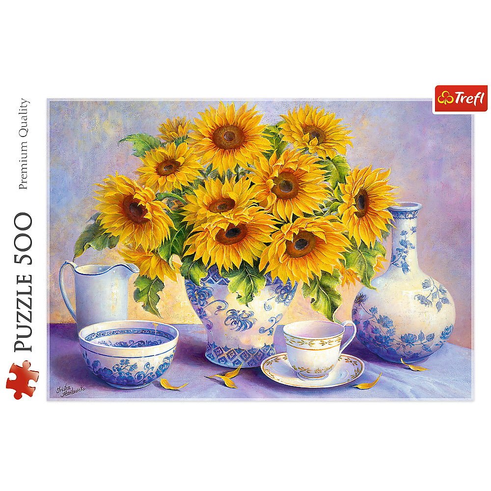 Puzzle Trefl 500 floarea soarelui - Publisol.ro