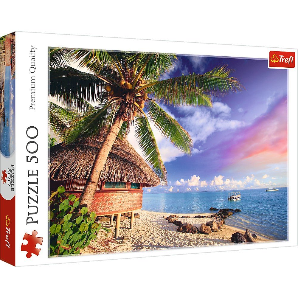 Puzzle Trefl 500 insula bora bora - Publisol.ro