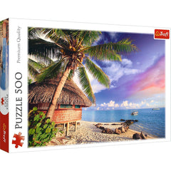 Puzzle Trefl 500 insula bora bora - Publisol.ro
