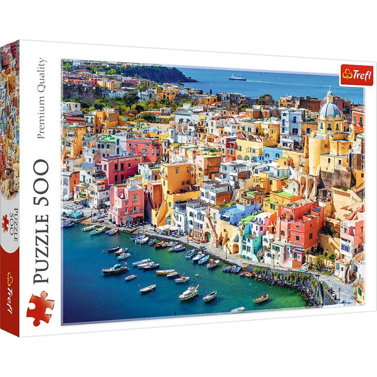 Puzzle trefl 500 insula procida , Trefl - Publisol.ro