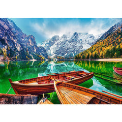 Puzzle Trefl 500 lacul braies italia - Publisol.ro