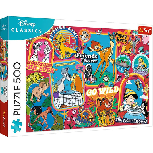 Puzzle trefl 500 lumea disney, Trefl - Publisol.ro
