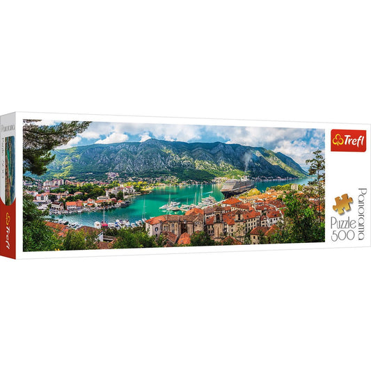 Puzzle trefl 500 panorama orasul kotor muntenegru, Trefl - Publisol.ro
