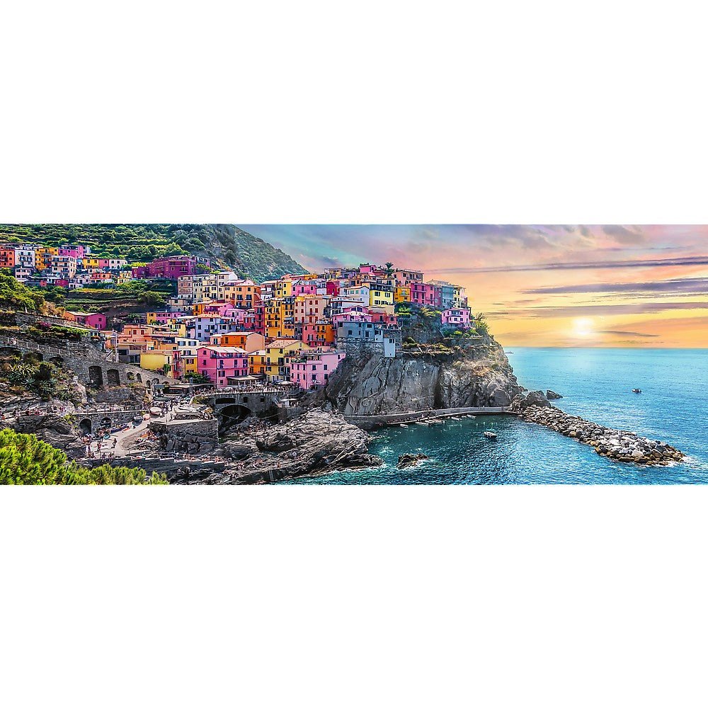 Puzzle Trefl 500 panorama orasul vernazza - Publisol.ro