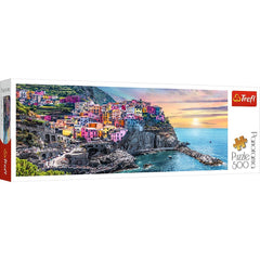 Puzzle Trefl 500 panorama orasul vernazza - Publisol.ro