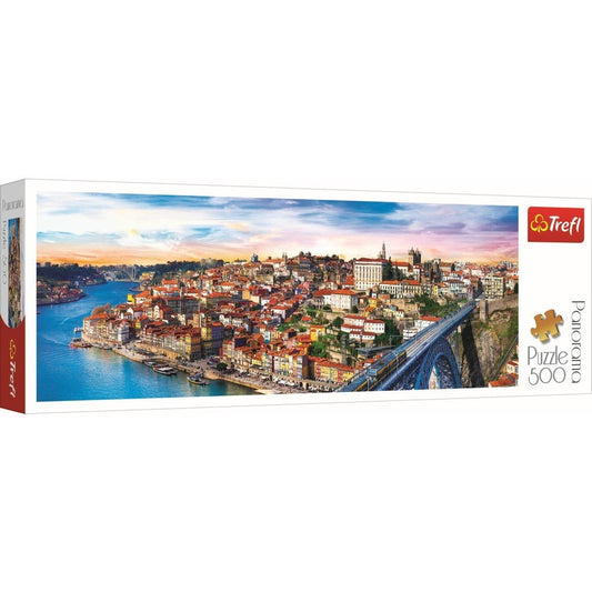 Puzzle trefl 500 porto panorama portugalia, Trefl - Publisol.ro