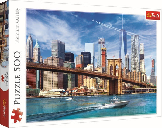 Puzzle Trefl 500 priveliste din New York - Publisol.ro
