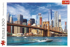 Puzzle Trefl 500 priveliste din New York - Publisol.ro