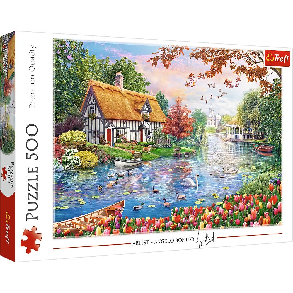 Puzzle Trefl 500 refugiul tacut - Publisol.ro