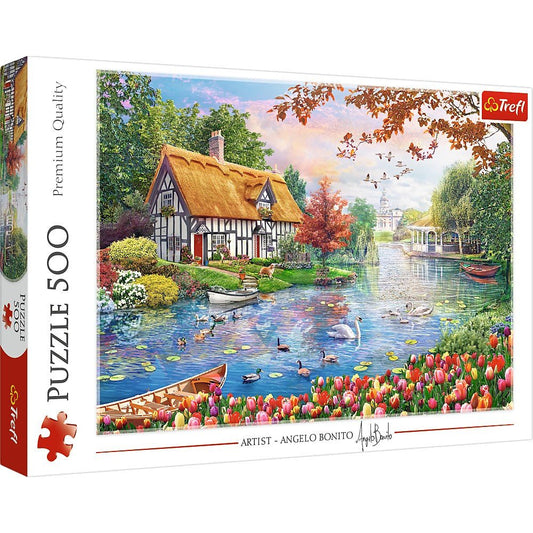 Puzzle Trefl 500 refugiul tacut - Publisol.ro
