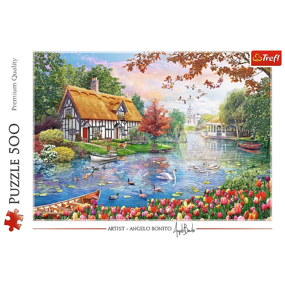 Puzzle Trefl 500 refugiul tacut - Publisol.ro