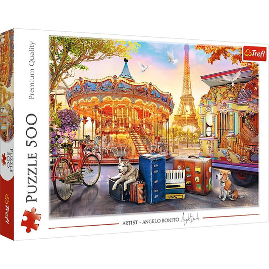 Puzzle trefl 500 sarbatoare in paris, Trefl - Publisol.ro
