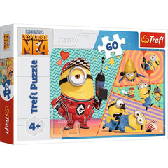 Puzzle Trefl 60 despicable me 4 minionii fericiti - Publisol.ro