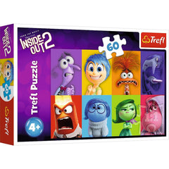 Puzzle Trefl 60 Disney inside out 2 emotiile copiilor - Publisol.ro