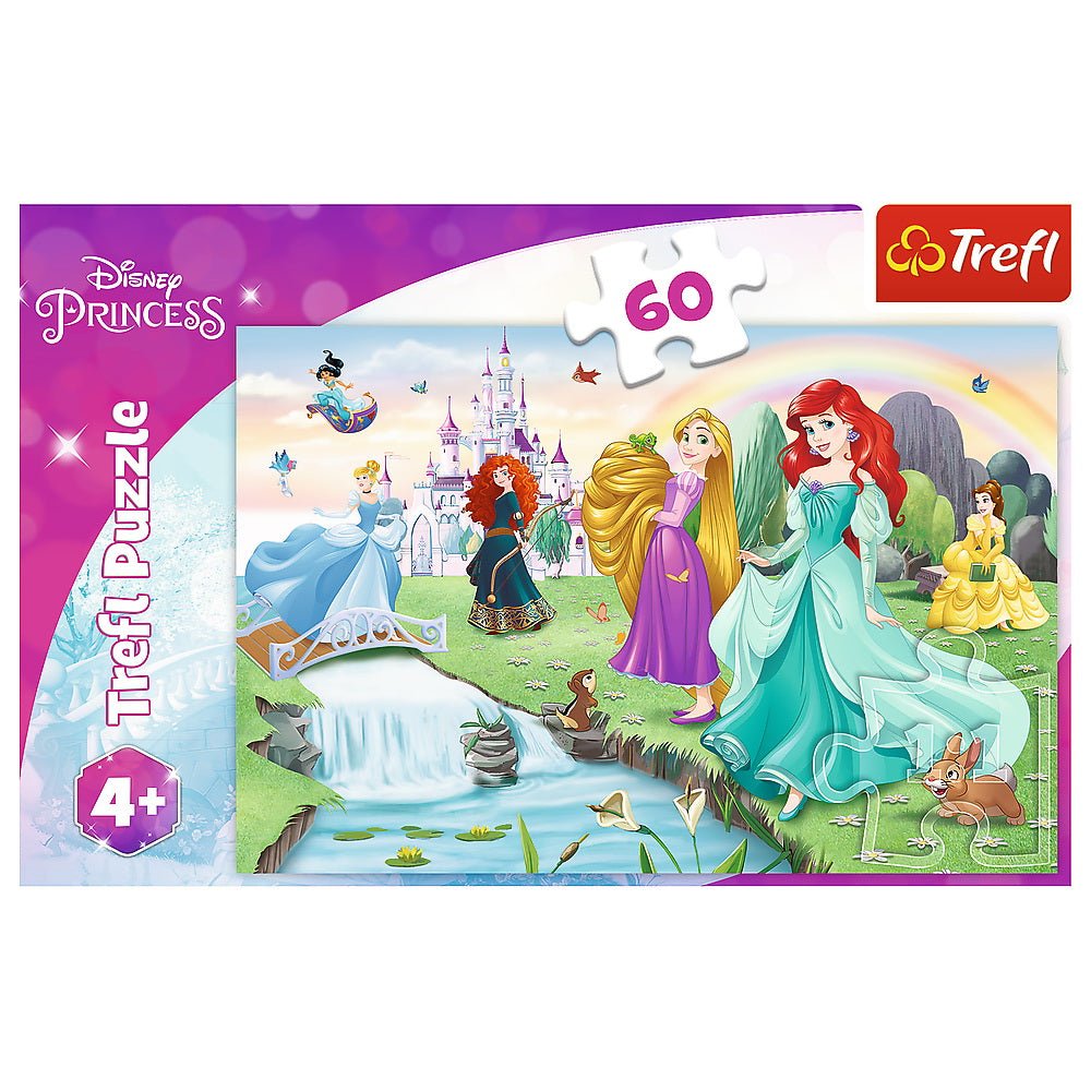 Puzzle Trefl 60 Disney princess - intalneste printesa - Publisol.ro