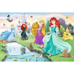 Puzzle Trefl 60 Disney princess - intalneste printesa - Publisol.ro