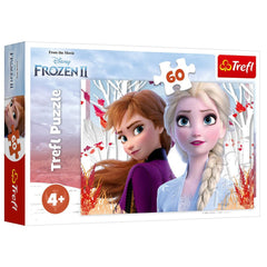 Puzzle Trefl 60 Frozen2 ana si Elsa - Publisol.ro