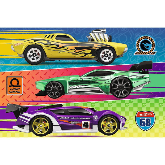 Puzzle Trefl 60 Hot Wheels cursa - Publisol.ro