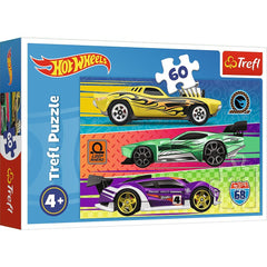 Puzzle Trefl 60 Hot Wheels cursa - Publisol.ro