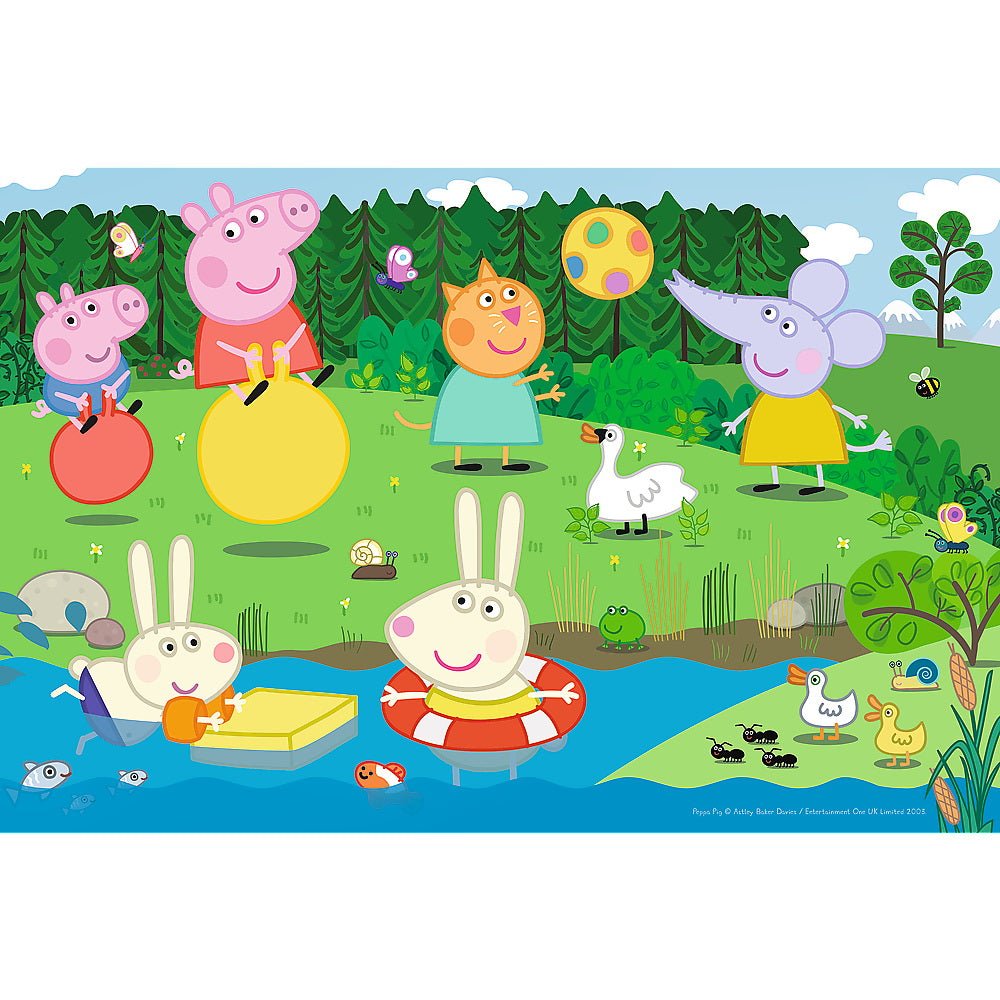 Puzzle Trefl 60 peppa pig distractie in vacanta - Publisol.ro