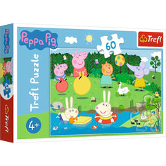 Puzzle Trefl 60 peppa pig distractie in vacanta - Publisol.ro