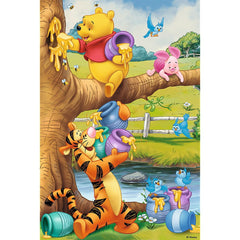 Puzzle Trefl 60 Winnie the pooh toti la treaba - Publisol.ro